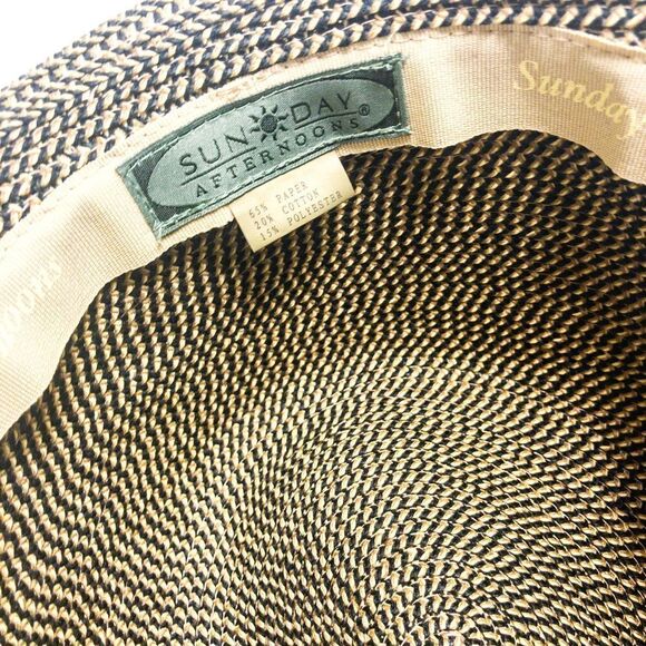 Sunday Afternoons Cayman Sun Protection Fedora Sz M - Picture 8 of 8